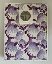 Continental Scale Mushroom Bathroom Weigh Scale Vintage Corp USA Purple picture