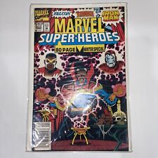 Marvel Super-Heroes (1990) #12 - Very Fine/Near Mint, Falcon Iron Man Dr Strange picture