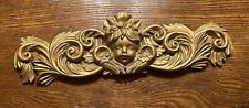 Gorgeous Ornate Cherub Angel Wing Resin Baroque Hanging Wall Plaque 18