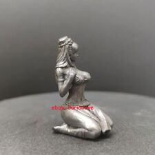 Solid Brass Female Statue Sexy Beauty Model Body Art Anime Ornaments Hand Grip picture