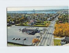 Postcard Aerial View of the National Bank of Fairhaven Massachusetts USA picture