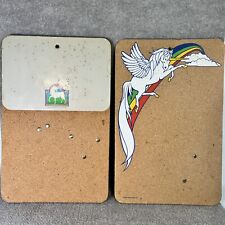 Rare Vintage 1980’s Unicorn Cork Boards (Lot Of 2) 16.75