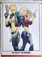 MUTANT CHASERS Willow and Chelsea 11 Inch Tall Print — Otto Schmidt - Be Amazed picture