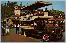 Disneyland Doubledecker Omnibus Main Street USA 010267 Postcard picture
