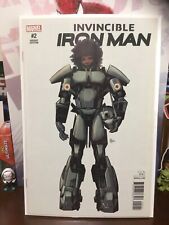 Invincible Iron Man #2 VF+ Deodato 1:10 Variant Riri Williams Gemini Mailer picture