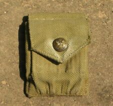 pre-WWI US Army M1910 Garrison Belt Rifle Cartridge Pouch w/Rimless Eagle Snap picture