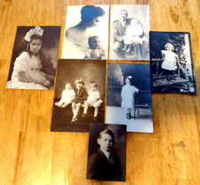 Lot of  Antique Black & White and  sepia Photo Post Cards picture