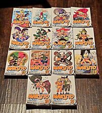 Naruto Manga Anime English Lot of 14 Books Shonen Jump Masashi Kishimoto picture