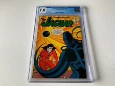 ADVENTURES OF THE JAGUAR 15 CGC 7.0 WHITE PAGES RARE LAST ISSUE ARCHIE 1963 picture