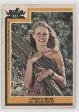 1977 O-Pee-Chee Charlie's Angels Bilingual Front & Back Lovely Kris #185 04dk picture