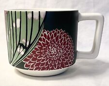 Starbucks Butterfly 2019 12 oz Stackable Mug Red Green White picture