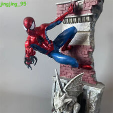 Marvel's The Avengers Spider-Man Spiderman Statue PVC Figure Model Toy Gift 29cm picture