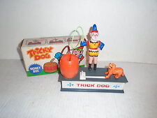Vintage Tricky Dog Money Box Mechanical Piggy Bank Hong Kong no. 212 Clown picture