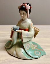 The Maiden of the Treasured Tea By Tokutaro Tamai For Franklin Porcelain 1984 picture