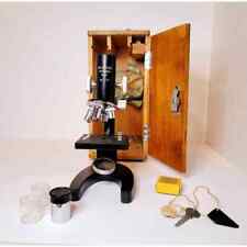 Antique 1920's Micronta Research Microscope 900x Old  picture