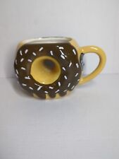 Sheffield Home Chocolate Donut with Pink Sprinkles Figural Mug NEW picture