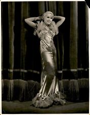 BR29 1920s Original Photo GLAMOROUS BEAUTIFUL ACTRESS Blonde Vintage Fashion picture