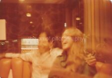 1970's Blurry Laughs FOUND PHOTO Color  Original Snapshot 96 11 N picture