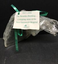 (80755) 1996 ACTUAL PIECE of the BENEDICT BUILDING TORN DOWN, GREENWICH HOSPITAL picture