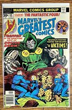 MARVELS GREATEST COMICS #68, Fantastic Four, Dr Doom, Kirby - 1976 picture