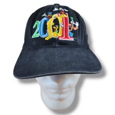 2001 Vintage Walt Disney World Hat OSFM Adjustable Strap Embroidered Embroidery picture