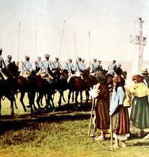 Russian Cavalry Retreats Defeated By German Soldiers WW1 Color Print 1917 SmDwC4 picture
