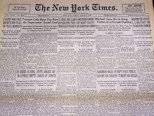 1948 MARCH 5 NEW YORK TIMES - HAGANAH AMBUSHED BY ARABS - NT 3525 picture
