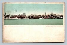 POSTCARD WATER FRONT DETROIT MICHIGAN picture