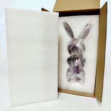 Jeff Koons Limited Edition  #/500 Purple Rabbit Sculpture with certificate Box picture