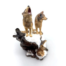 Danbury Mint Spirit of the Wolf Sculpture Collections Wilderness Call NICK BIBBY picture