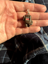 Japan NHK Domo-Kun Micro Figure Keychain Zip Pull picture