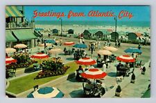 Atlantic City NJ-New Jersey, The Dennis Hotel, Boardwalk Vintage c1964 Postcard picture