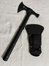 FBIQQ Tactical Axe Tomahawk w Cover Outdoor Hunting Camping Survival Machete picture