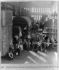Boiler Room,Cramps Ship Yard,Philadelphia,Pennsylvania,PAc1897,Boat Industry picture