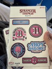 Stranger Things SCOOPS AHOY Baskin Robbins 31 Magnets Netflix New picture