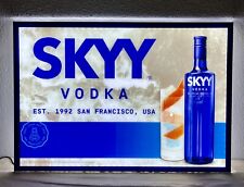 SKYY Vodka LED Wall Hanging Lit Bar Pub Sign *BRAND NEW* Hardware Included picture