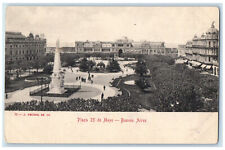 c1905 Plaza 25 De Mayo Buenos Aires Argentina Antique Posted Postcard picture