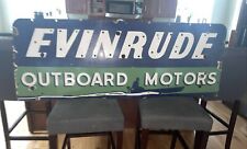 Large Evinrude Outboard Motors Dealership Sign picture