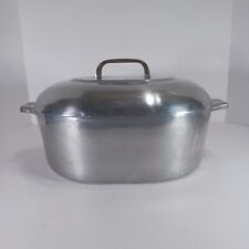 Vintage GHC Magnalite 8 Quart Oval Roaster With Lid And Trivet Aluminum Cookware picture