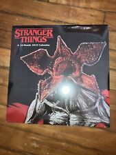 Stranger Things 2023--16 MONTH WALL CALENDAR--NEW--SEALED--FREE SHIPPING picture
