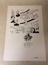 DOCTOR WHO ANNUAL original art TARDIS BRITISH TIME LORD COOL TELEPORT PAGE picture