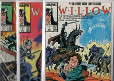 Willow #1 -3 Three Issue Lot Marvel 1988 Direct A-321 picture