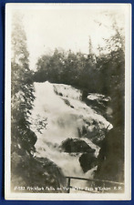 Alaska White Pass & Yukon Railroad Pitchfork Falls Real Photo Postcard picture
