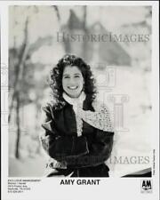 1992 Press Photo Singer Amy Grant - srp23049 picture
