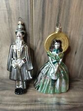 Scarlett O'Hara And Kurt Adler Gone with the Wind Christmas Ornaments picture