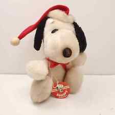 Rare Vintage New Snoopy Christmas Bean Doll Stuffed plush Toy Doll 1968 Holiday picture