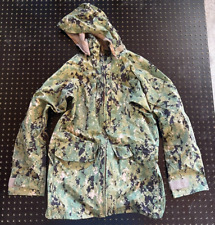 SMALL X LONG US Navy NWU Type III AOR2 Woodland Gore-Tex Working Parka Jacket picture