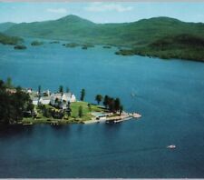 Sagamore Hotel Lake George near Bolton Landing NY 1956 Vintage Postcard Unposted picture
