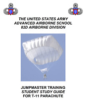 165 Page JUMPMASTER T-11 PARACHUTE AIRBORNE School Equipment Manual on CD picture