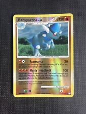 Rampardos Reverse Holo Pokemon Card 33/123 Mysterious Treasures Moderate Play picture